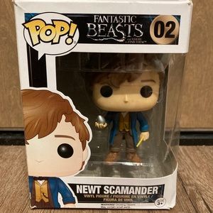 Funko  Pop! Fantastic beast Newt Scamander 02
